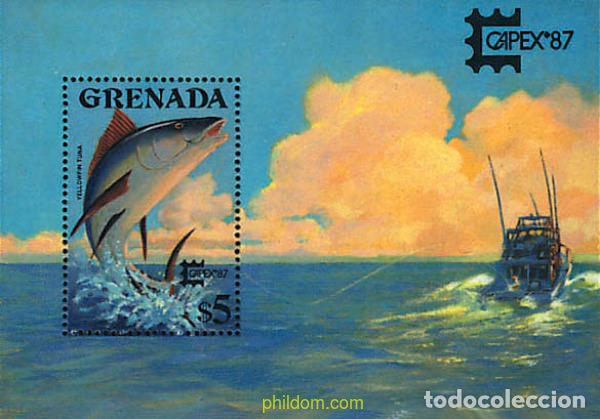 Sellos: 319133 MNH GRANADA 1987 CAPEX 87. EXPOSICION FILATELICA INTERNACIONAL