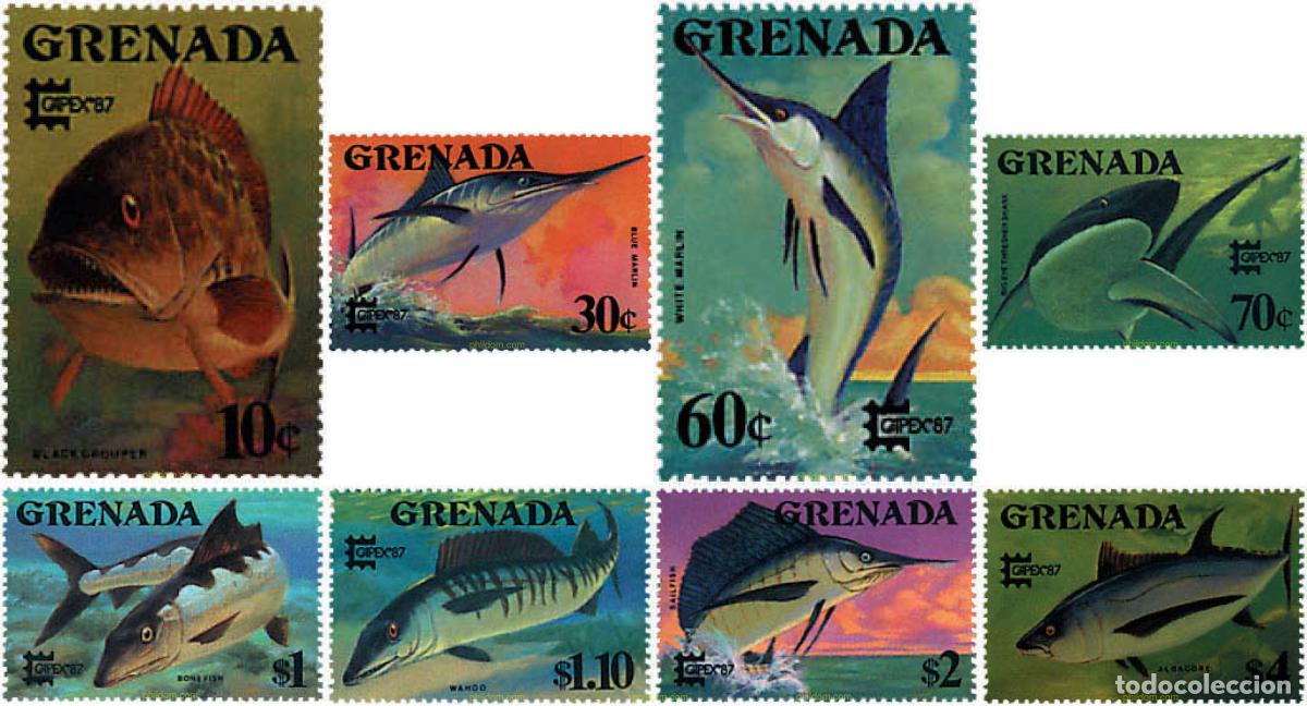 Sellos: 52483 MNH GRANADA 1987 CAPEX 87. EXPOSICION FILATELICA INTERNACIONAL