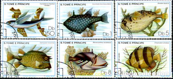 Sellos: 214232 USED SANTO TOME Y PRINCIPE 1979 PECES