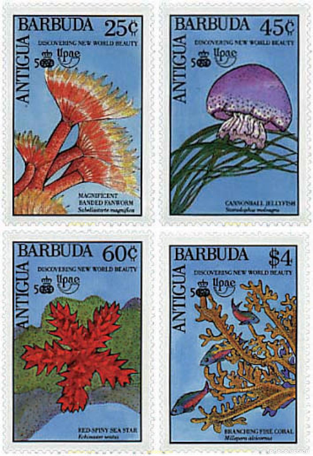 Sellos: 286516 MNH ANTIGUA Y BARBUDA 1990 500 ANIVERSARIO DEL DESCUBRIMIENTO DE AMERICA