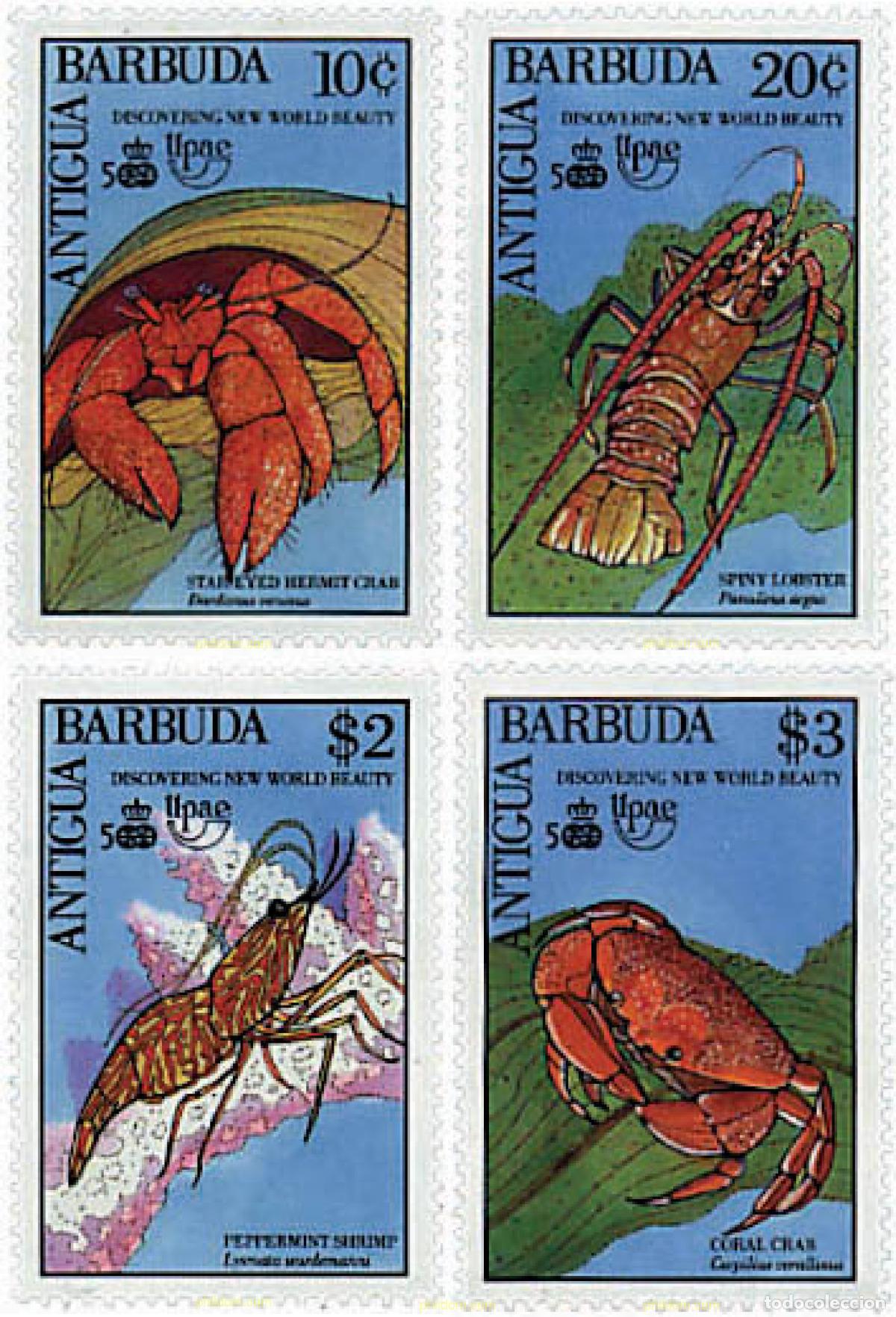 Sellos: 286521 MNH ANTIGUA Y BARBUDA 1990 500 ANIVERSARIO DEL DESCUBRIMIENTO DE AMERICA