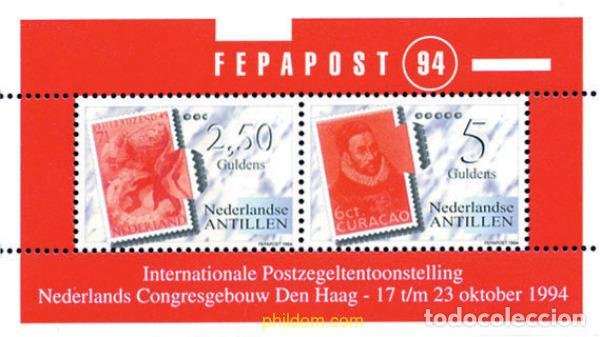 Sellos: 39896 MNH ANTILLAS HOLANDESAS 1994 FEPAPOST 94. EXPOSICION FILATELICA INTERNACIONAL