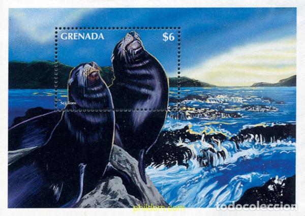 Sellos: 319573 MNH GRANADA 1996 FAUNA MARINA