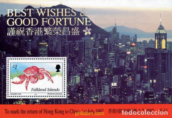 Sellos: 86928 MNH FALKLAND 1997 RETORNO DE HONG KONG A CHINA