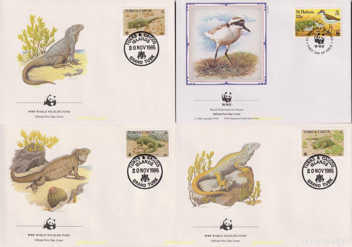 Sellos: 23072 MNH TURKS Y CAICOS 1986 IGUANA DE TURKS Y CAICOS