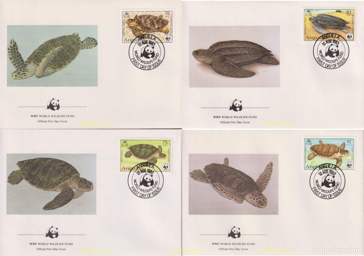 Sellos: 23087 MNH ANGUILLA 1983 TORTUGAS MARINAS