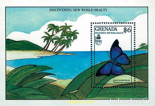 Sellos: 319331 MNH GRANADA 1990 500 ANIVERSARIO DEL DESCUBRIMIENTO DE AMERICA POR CRISTOBAL COLON