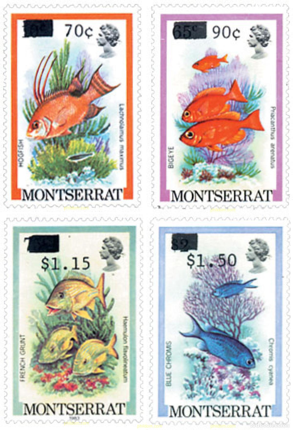 Sellos: 790305 MNH MONTSERRAT 1983 MOTIVOS VARIOS