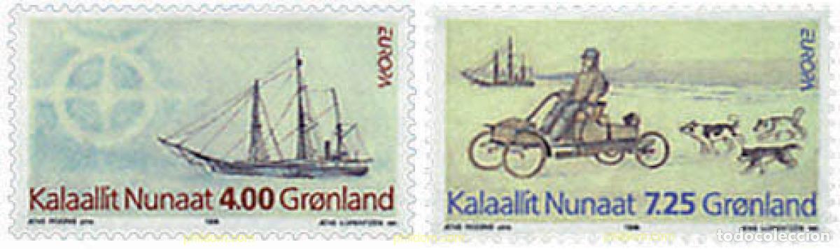 Sellos: 97026 MNH GROENLANDIA 1994 EUROPA CEPT. GRANDES DESCUBRIMIENTOS