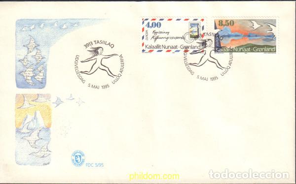 Sellos: 24460 MNH GROENLANDIA 1995 EUROPA CEPT. PAZ Y LIBERTAD