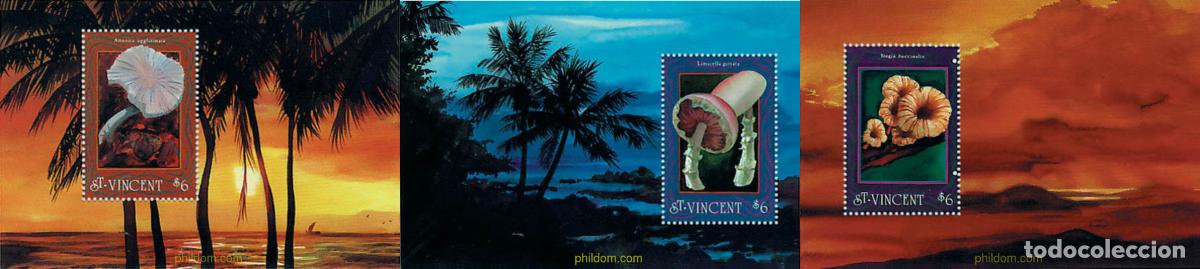 Sellos: 51937 MNH SAN VICENTE 1992 SETAS