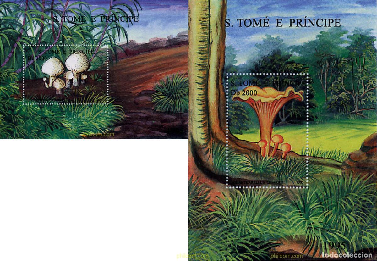 Sellos: 76889 MNH SANTO TOME Y PRINCIPE 1995 SETAS
