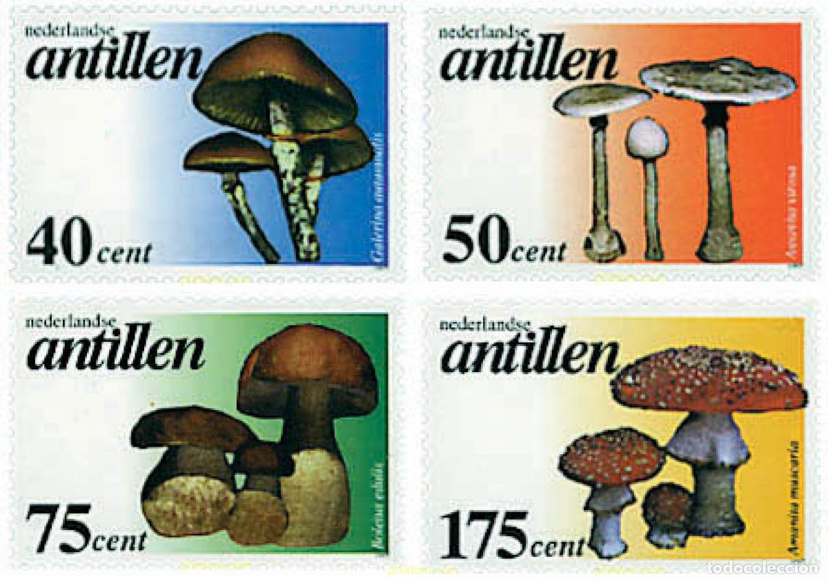 Sellos: 34624 MNH ANTILLAS HOLANDESAS 1997 SETAS