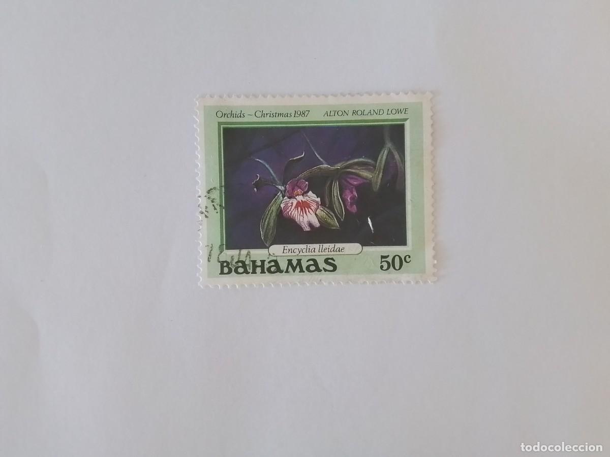 Sellos: A&Ntilde;O 1987 BAHAMAS SELLO USADOS