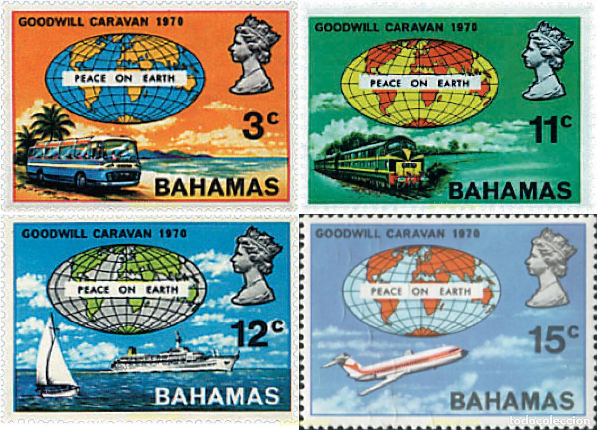 Sellos: 57336 MNH BAHAMAS 1970 TURISMO