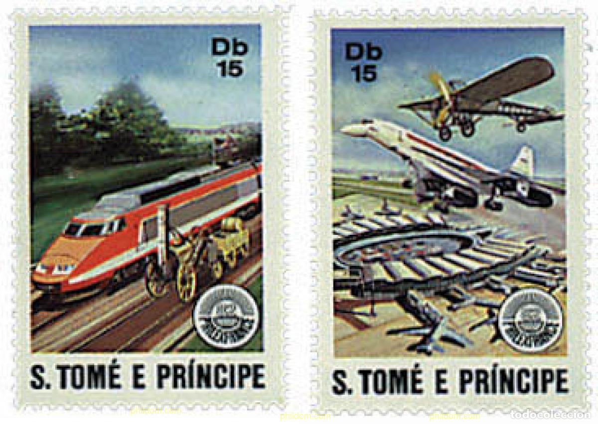 Sellos: 57861 MNH SANTO TOME Y PRINCIPE 1982 PHILEXFRANCE 82. EXPOSICION FILATELICA INTERNACIONAL