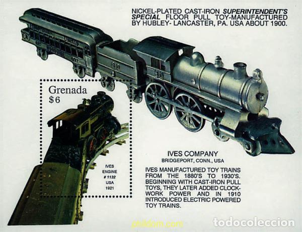 Sellos: 253511 MNH GRANADA 1992 MODELOS A ESCALA DE TRENES