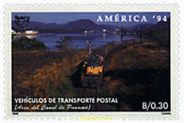 Sellos: 56858 MNH PANAMA 1996 AMERICA-UPAEP 1994 - TRANSPORTES POSTALES