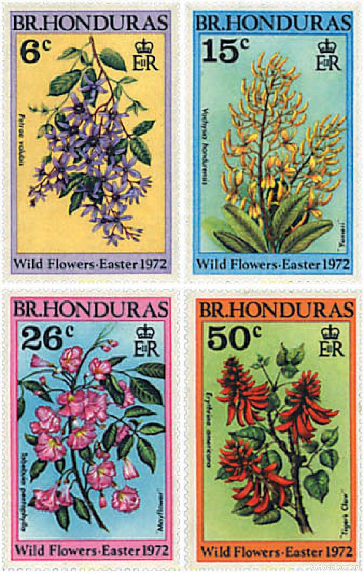Sellos: 97226 MNH HONDURAS BRITANICA 1972 PASCUA