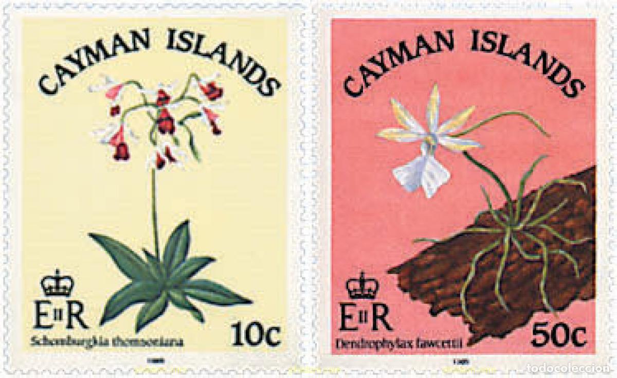 Briefmarken: 299108 MNH CAIMAN Islas 1985 ORQUIDEAS LOCALES