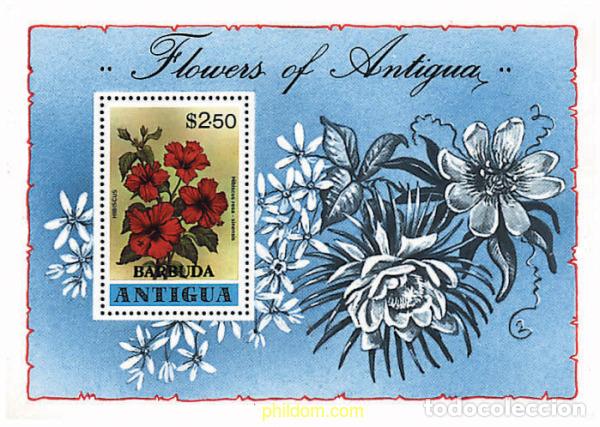 Sellos: 99459 MNH BARBUDA 1978 FLORES DE ANTIGUA