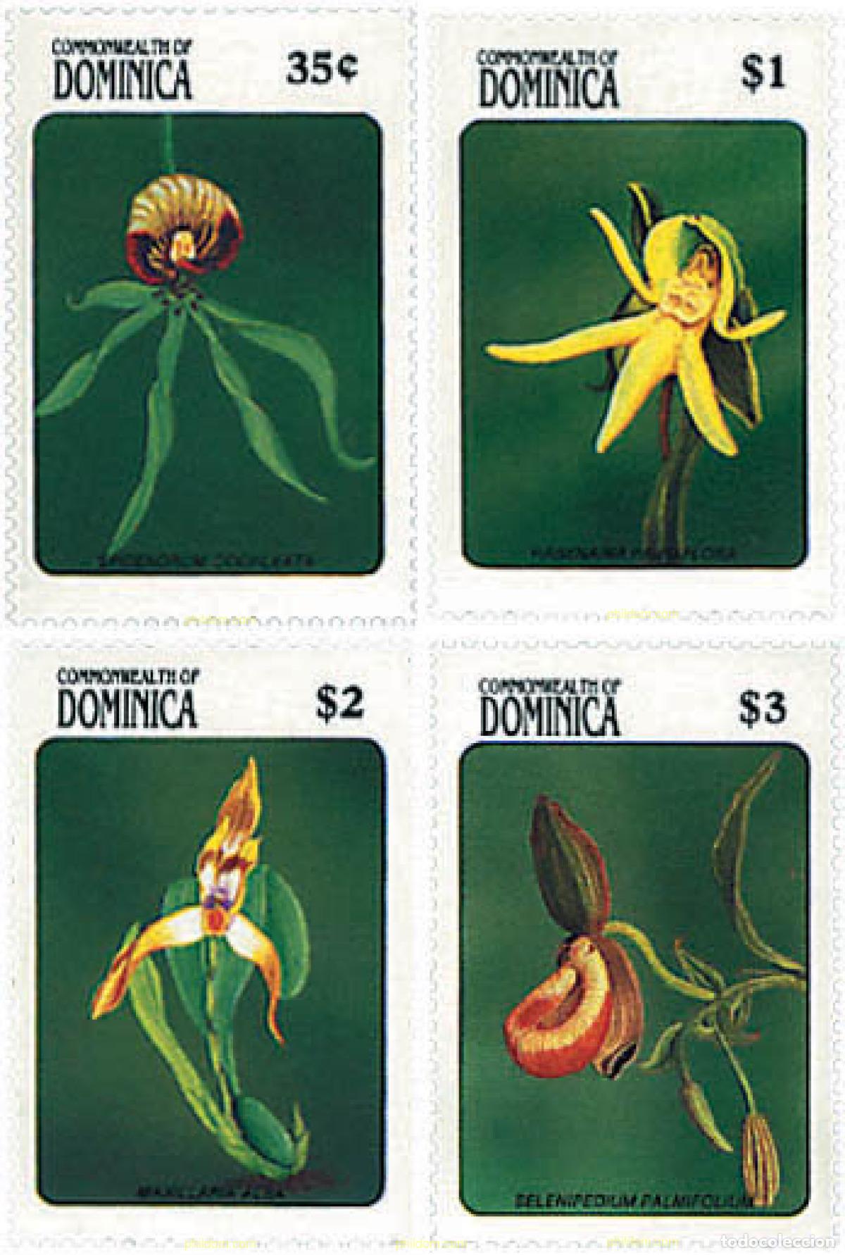 Briefmarken: 306774 MNH DOMINICA 1989 ORQUIDEAS