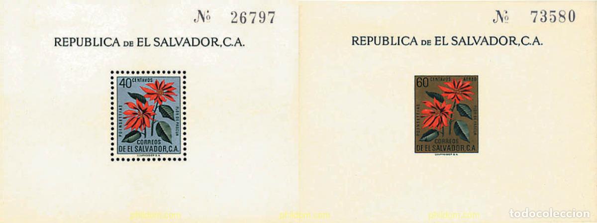 Briefmarken: 88660 MNH EL SALVADOR 1960 FLOR DE NAVIDAD