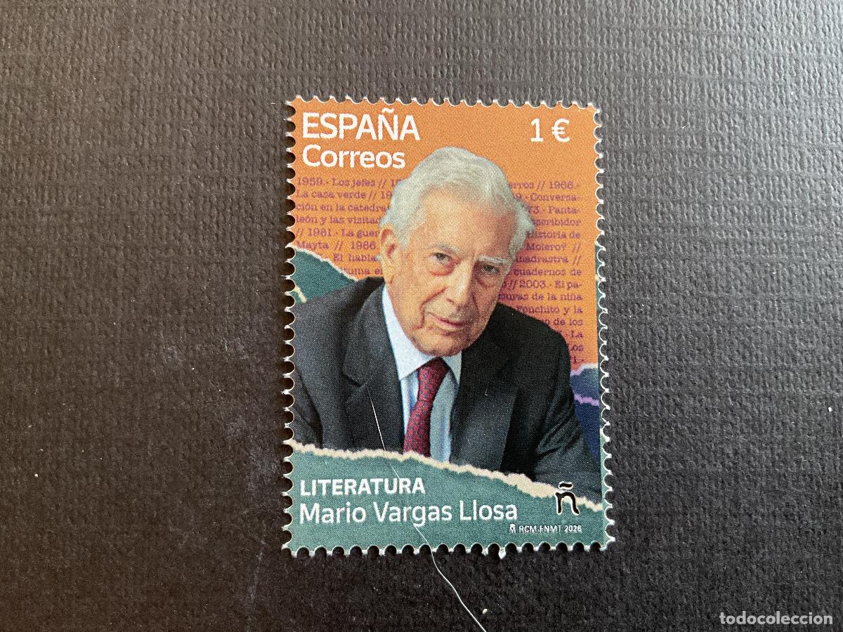 Sellos: ESCRITORES. ESPA&Ntilde;A A&Ntilde;O 2026 LITERATURA. MARIO VARGAS LLOSA
