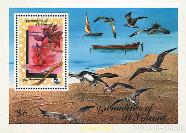Sellos: 300745 MNH SAN VICENTE GRANADINAS 1990 EXPOSICION INTERNACIONAL DE HORTICULTURA