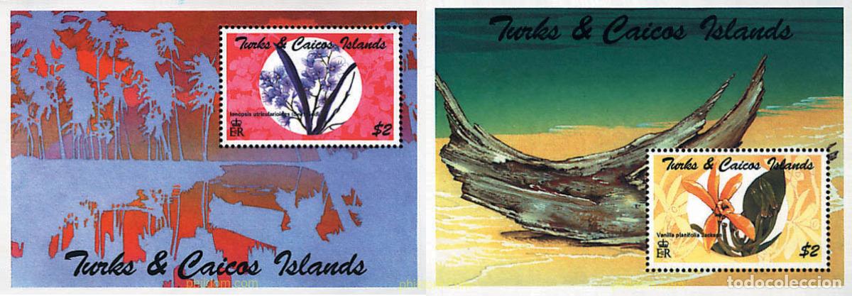 Sellos: 92361 MNH TURKS Y CAICOS 1995 ORQUIDEAS