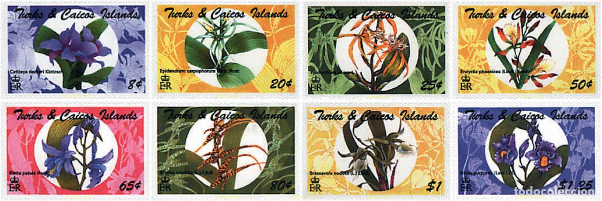 Stamps: 92360 MNH TURKS Y CAICOS 1995 ORQUIDEAS