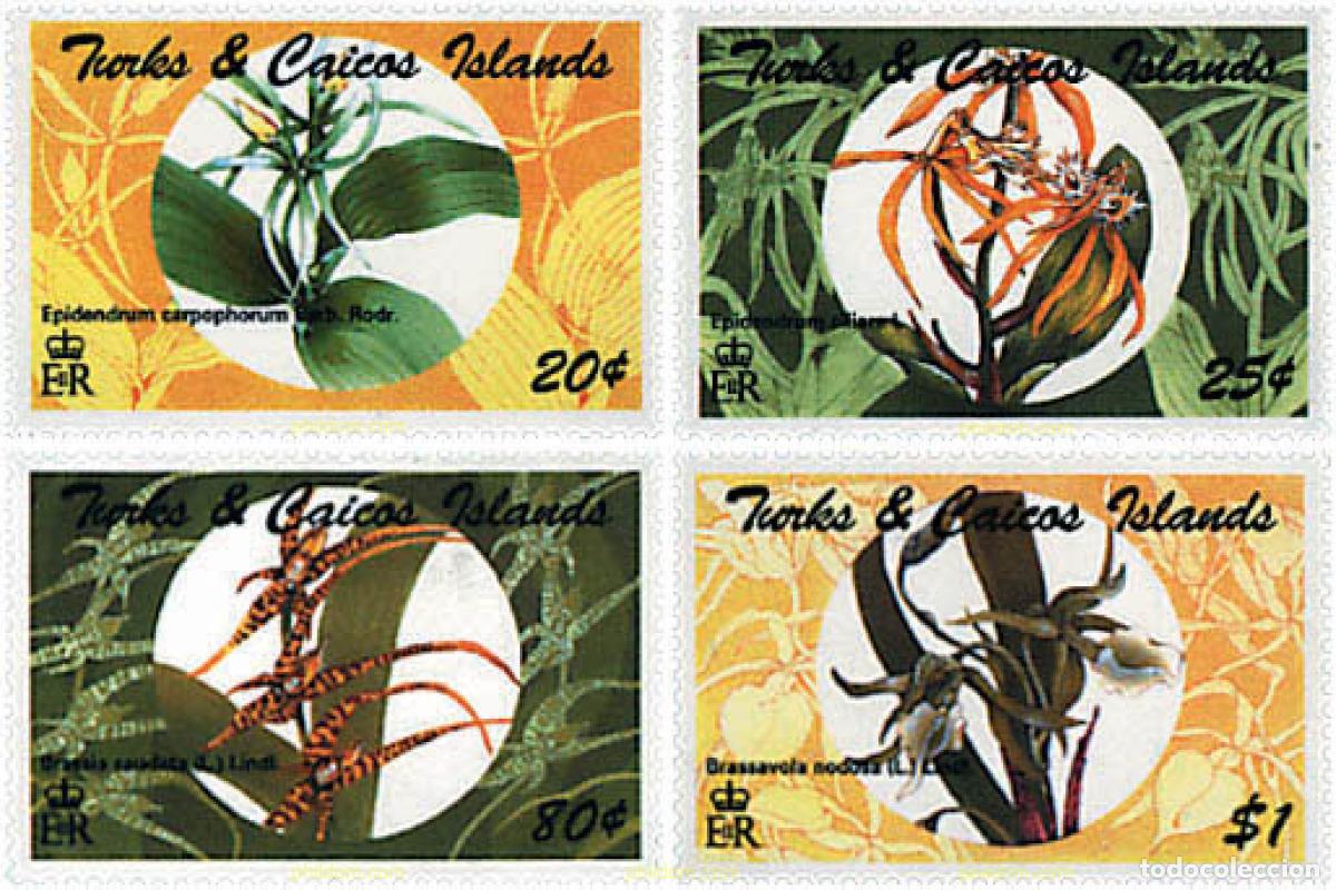 Stamps: 256702 MNH TURKS Y CAICOS 1995 ORQUIDEAS