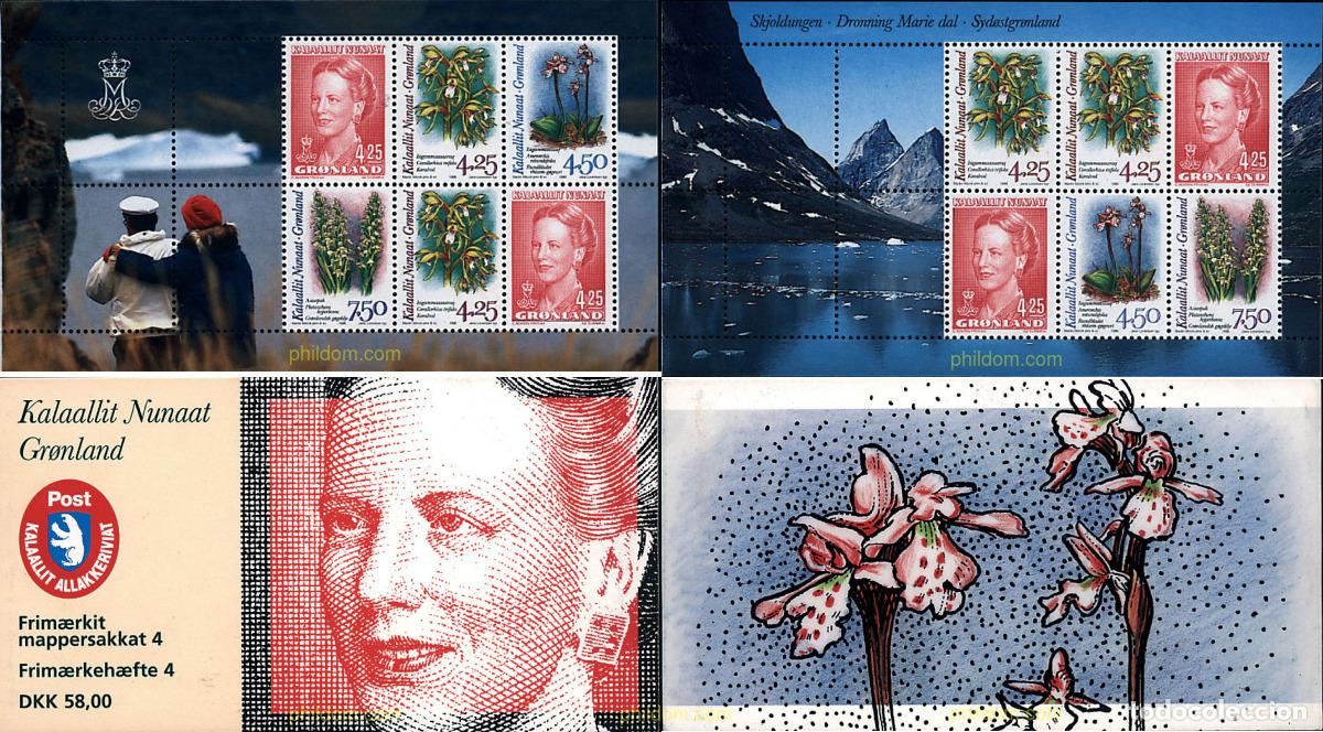 Sellos: 1745 MNH GROENLANDIA 1996 ORQUIDEAS