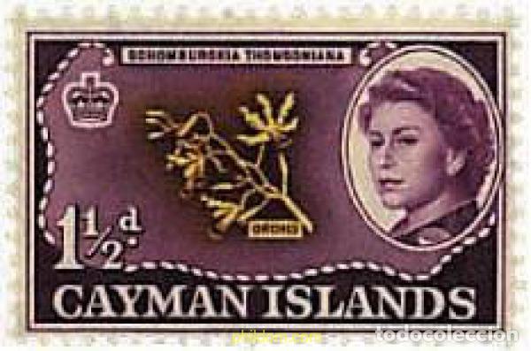Sellos: 267086 MNH CAIMAN Islas 1962 REINA ELISABETH II