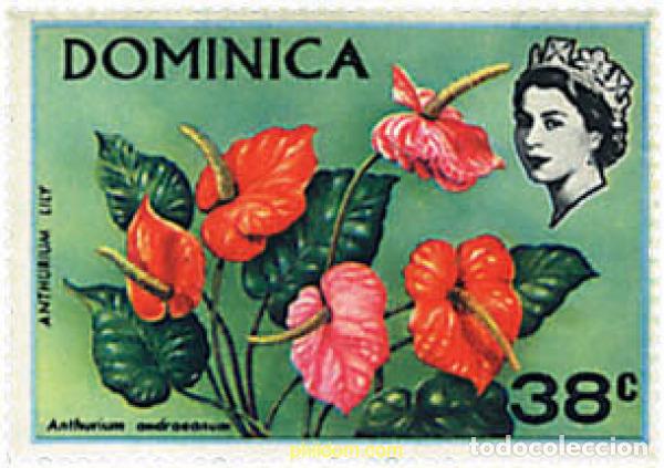 Sellos: 267573 MNH DOMINICA 1970 FAUNA Y FLORA