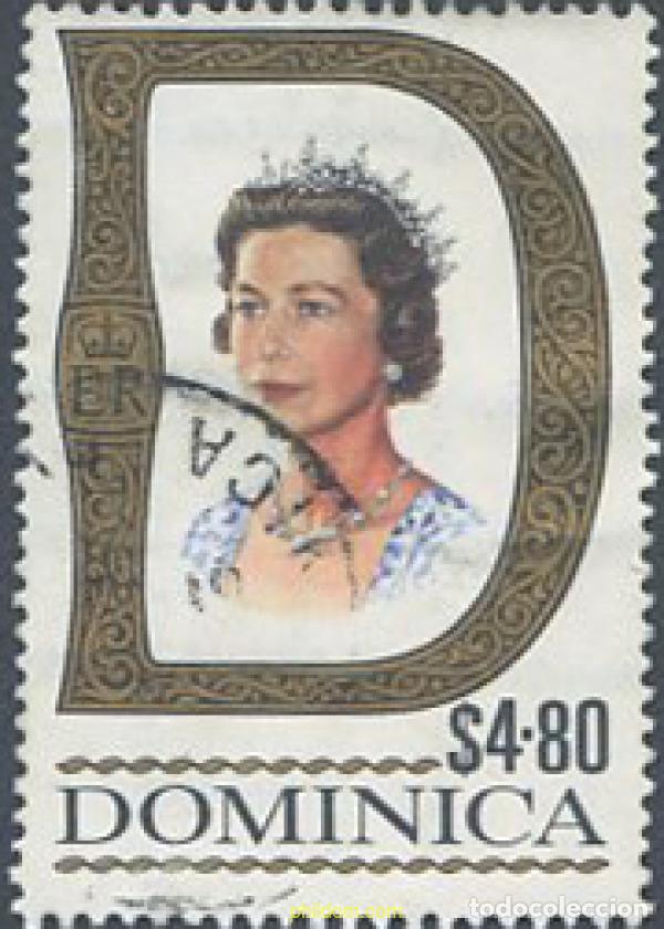Sellos: 645023 USED DOMINICA 1969 REINA ELISABETH II Y MOTIVOS VARIOS