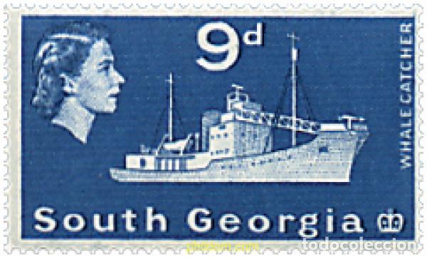 Sellos: 367618 MNH FALKLAND. Georgia del sur 1963 MOTIVOS VARIOS