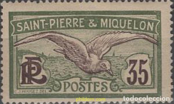 Sellos: 651674 HINGED SAN PEDRO Y MIQUELON 1909 MOTIVOS VARIOS