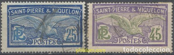 Sellos: 659493 USED SAN PEDRO Y MIQUELON 1909 MOTIVOS VARIOS