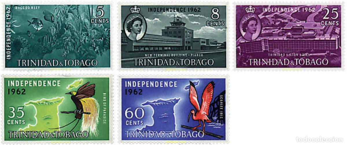 Sellos: 40928 MNH TRINIDAD Y TOBAGO 1962 INDEPENDENCIA