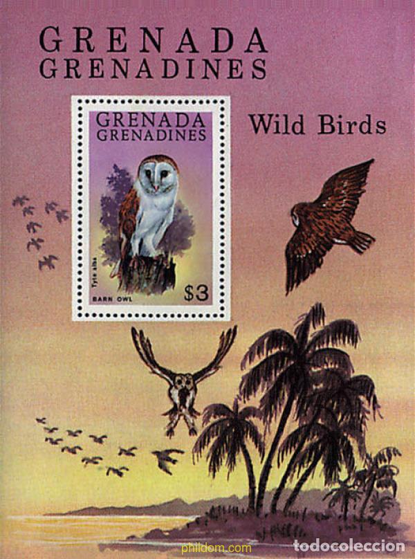 Sellos: 33558 MNH GRANADA GRANADINAS 1980 PAJARO