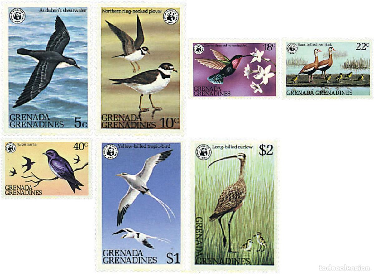 Sellos: 74953 MNH GRANADA GRANADINAS 1978 AVES