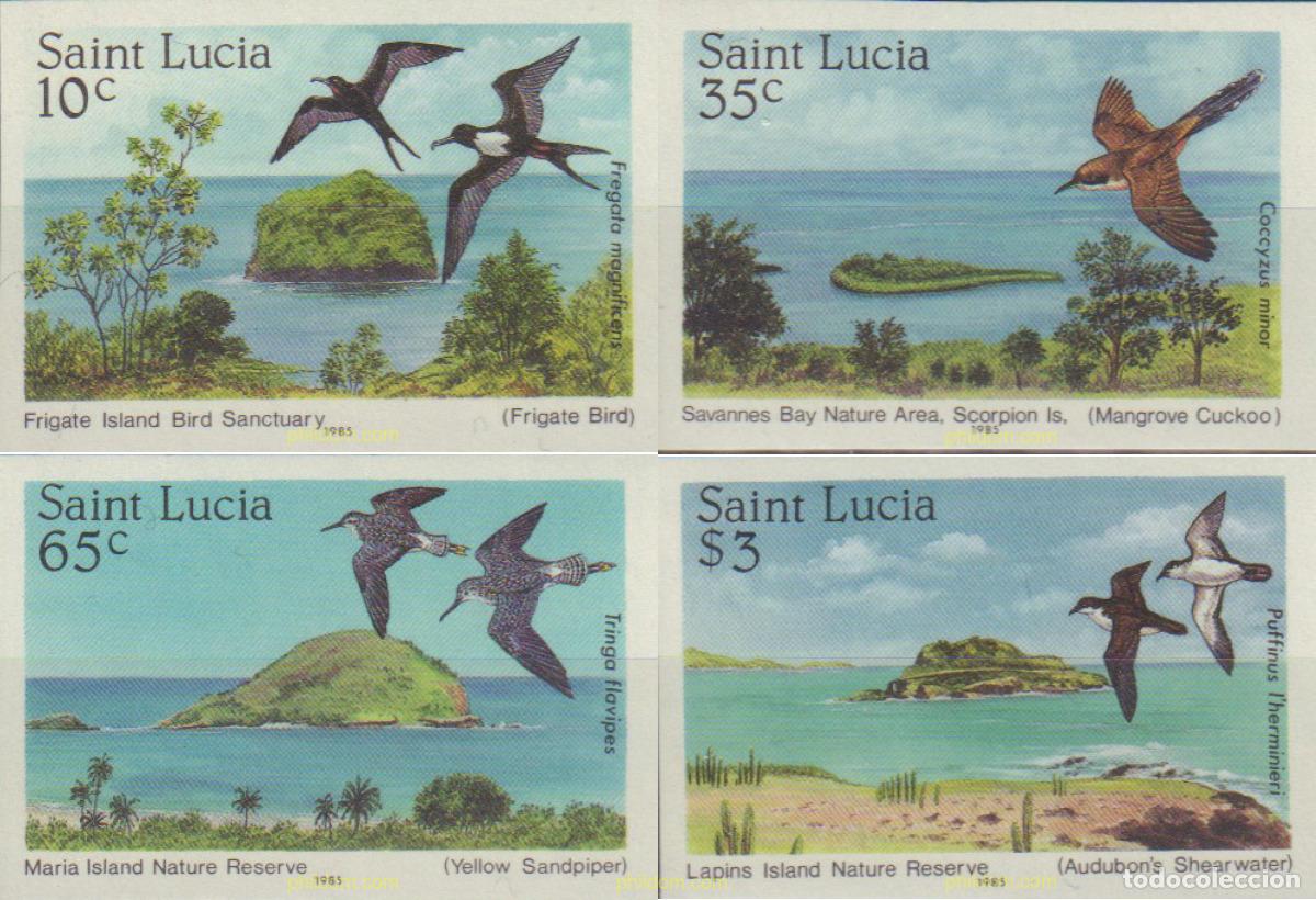 Sellos: 580733 MNH SANTA LUCIA 1985 RESERVAS NATURALES
