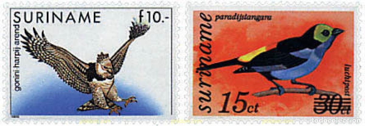 Briefmarken: 37015 MNH SURINAM 1986 SERIE BASICA