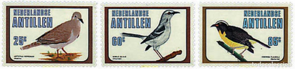 Sellos: 33581 MNH ANTILLAS HOLANDESAS 1980 AVES