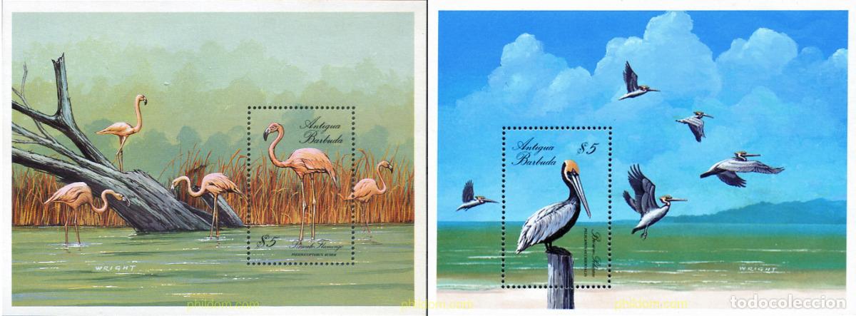 Sellos: 33967 MNH ANTIGUA Y BARBUDA 1988 AVES