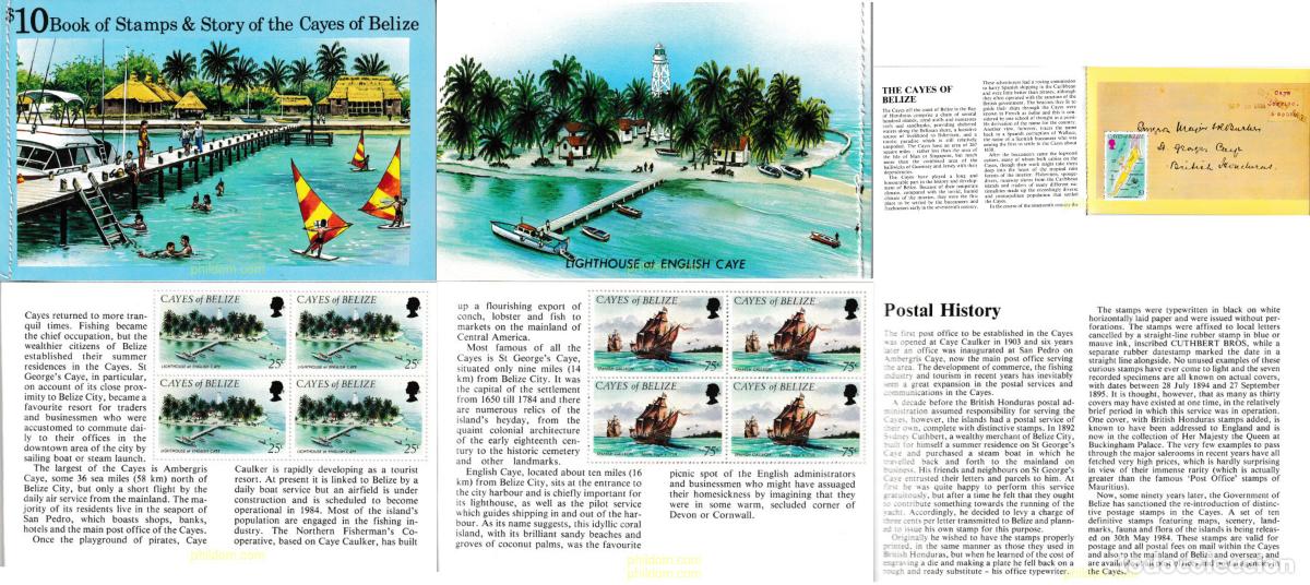 Sellos: 602286 MNH CAYOS DE BELIZE 1984 MOTIVOS VARIOS