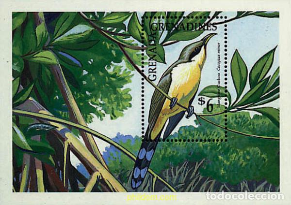 Sellos: 320156 MNH GRANADA GRANADINAS 1990 AVES