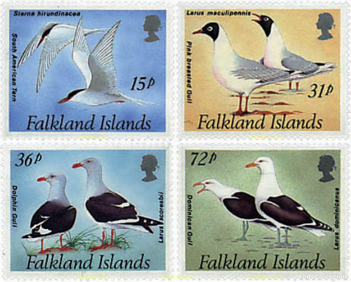 Sellos: 32824 MNH FALKLAND 1993 AVES