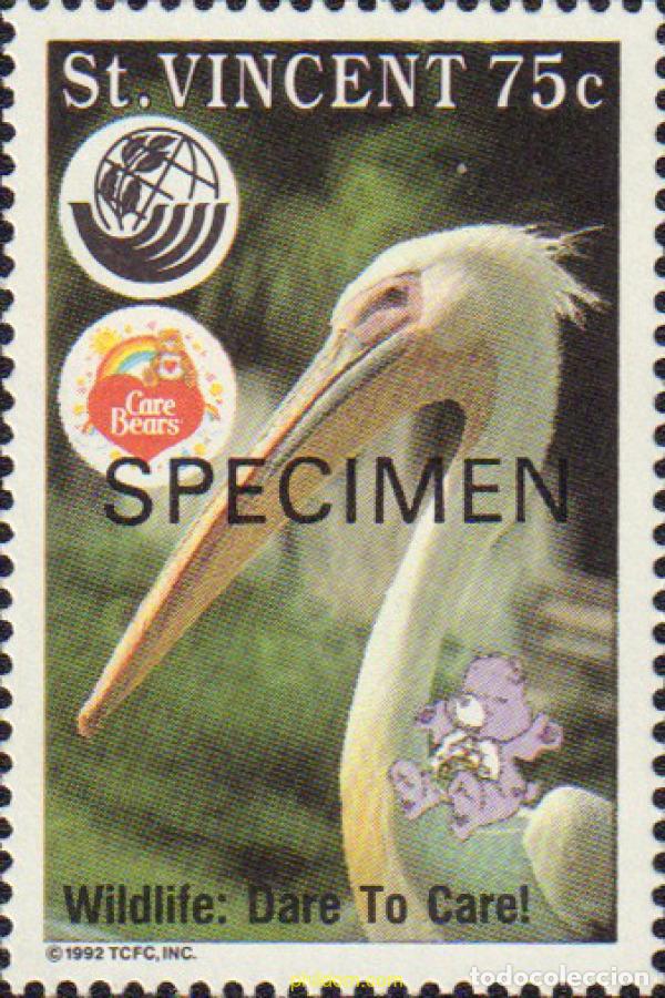 Sellos: 566321 MNH SAN VICENTE 1992 PROTECCION DE LA NATURALEZA